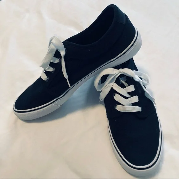 Zoo York Sneaker Mens 12 Black Skateboarder Lace Up Casual Comfort Runner LowTop - Picture 3 of 15